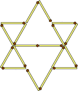 Задачи со спичками - Спичечная звезда Задачи со спичками - Спичечная звезда
